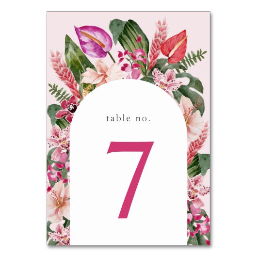 Tropische Baby Shower Kaart (Voorkant)