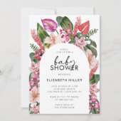 Tropische Baby Shower Kaart (Voorkant)