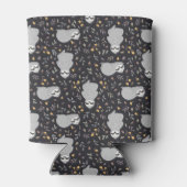 Tropische Baby sleufpatroon Blikjeskoeler (Achterkant)