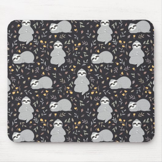 Tropische Baby sleufpatroon Muismat (Voorkant)