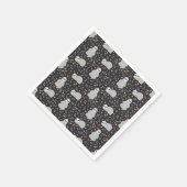 Tropische Baby sleufpatroon Servet (Hoek)