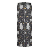 Tropische Baby sleufpatroon Thermosbeker (Achterkant)