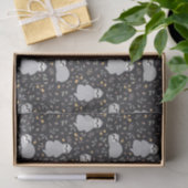 Tropische Baby sleufpatroon Tissuepapier (Geschenk)