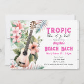 Tropische bachelorette kaart (Voorkant)