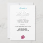 Tropische Bachelorette Party met Pina Colada Kaart (Achterkant)