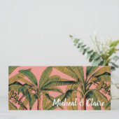 Tropische Bahama's bewaren de Kaart Datum (Staand voorkant)