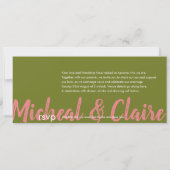 Tropische Bahama's bewaren de Kaart Datum (Achterkant)