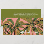 Tropische Bahama's bewaren de Kaart Datum (Voorkant / Achterkant)