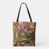 Tropische Bahamas-Canvas tas (Achterkant)