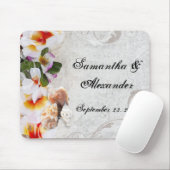 Tropische bakbloemen/planken muismat (Met muis)