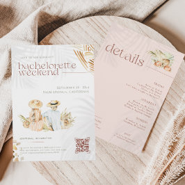 Tropische balken | Bachelorette Weekend Kaart