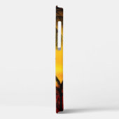 Tropische balken gepersonaliseerd Case-Mate iPhone case (Achterkant / Links)