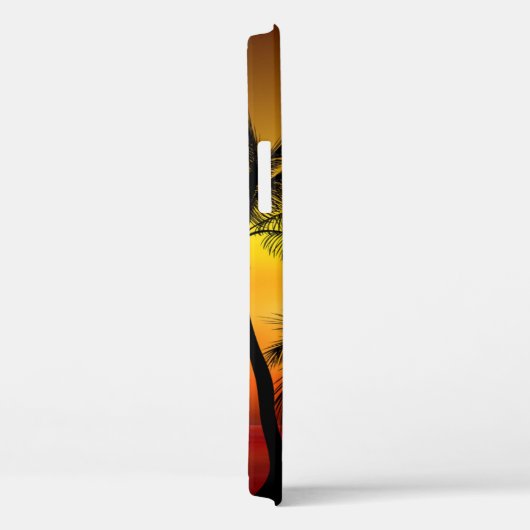 Tropische balken gepersonaliseerd Case-Mate iPhone case (Achterkant / Rechts)