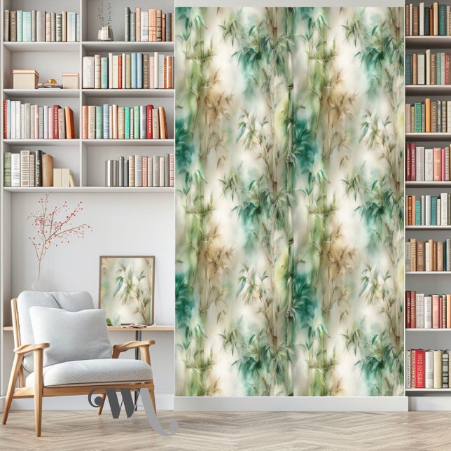 tropische bamboe-oase behang (Creator heeft geüpload)