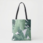 Tropische banaan verlaat Oerwoud #4b #tropical #wa Tote Bag (Voorkant)