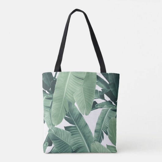 Tropische banaan verlaat Oerwoud #4b #tropical #wa Tote Bag (Achterkant)