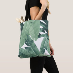 Tropische banaan verlaat Oerwoud #4b #tropical #wa Tote Bag