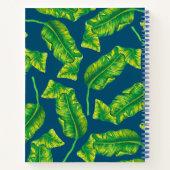 Tropische banaankreeftenboekje notitieboek (Achterkant)