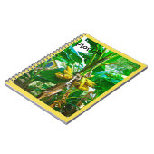 Tropische Banana Palm Tree St Augustine Florida Notitieboek (Linkerzijde)