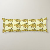 Tropische bananen lichaamskussen (Achterkant)