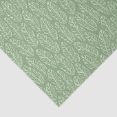 Tropische bananenbladeren Groenweefselpapier Tissuepapier (Detail)