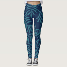 Tropische bananenbladeren Hawaiian Trendy Leggings