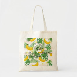 Tropische bananenCanvas tas