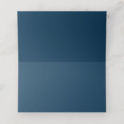 Tropische Beach Palm Tree Weddenschap Plaatskaartje (Binnenkant ongevouwen)