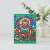 Tropische Beer Post Card Briefkaart (Staand voorkant)