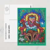 Tropische Beer Post Card Briefkaart (Voorkant / Achterkant)