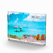 Tropische Belize Beach vakantie Fotoblokken (Rechts)