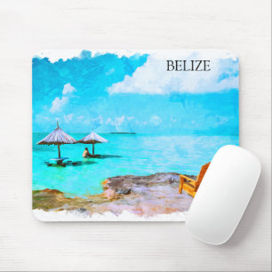 Tropische Belize Beach vakantie Muismat