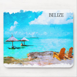 Tropische Belize Beach vakantie Muismat