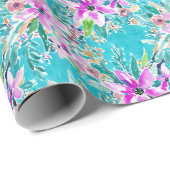 TROPISCHE BENEVOLENCE Florence Waterverf Cadeaupapier (Rol Hoek)