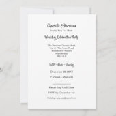 Tropische bestemming Lanzarote Spain Beach Wedding Kaart (Achterkant)