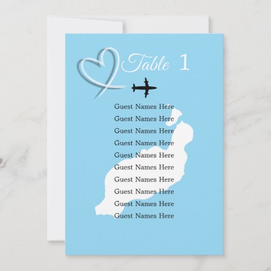 Tropische bestemming Lanzarote Spain Beach Wedding Kaart (Voorkant)