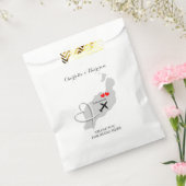 Tropische Bestemming Lanzarote Spanje Strandtrouw Bedankzakje (Gezegeld)