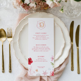 Tropische Bestemming Trouwen Menu