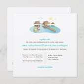 Tropische bestemming Wedding Beach Windsurfing Kaart (Voorkant / Achterkant)