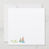 Tropische bestemming Wedding Beach Windsurfing Kaart (Achterkant)