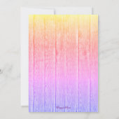 Tropische beukenpalmbomen zoete zestien DETAILS Kaart (Achterkant)