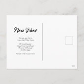 Tropische Beweging de Nieuwe Kaart van het Adres (Achterkant)