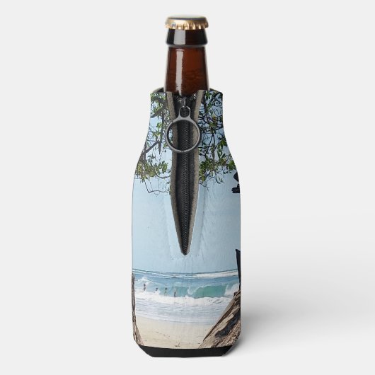 TROPISCHE BIERTIJD! FLESJESKOELER (Fles Achterkant)