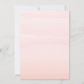 Tropische Blad Art Deco Geïnspireerde Save the Dat Kaart (Achterkant)