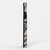 Tropische blad botanische gepersonaliseerde naam Case-Mate iPhone case (Achterkant/rechts)