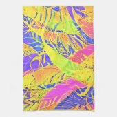 Tropische Blad Kunst Theedoek (Verticaal)