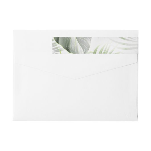 Tropische bladeren 1 (Achterkant)