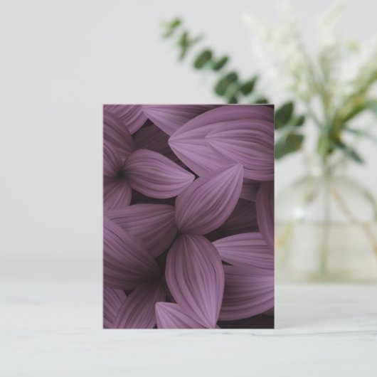 Tropische bladeren 10 briefkaart (Staand voorkant)
