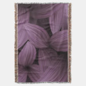 Tropische bladeren 10 deken (Voorkant Verticaal)