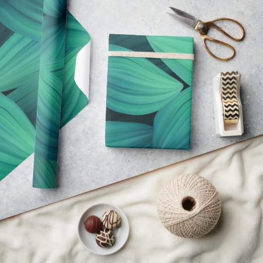 Tropische bladeren 11 cadeaupapier (Crafts)